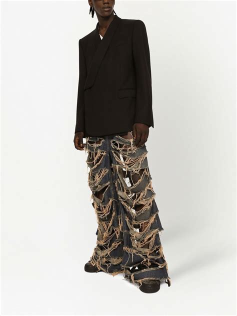 dolce gabbana pants men|dolce gabbana wide leg trousers.